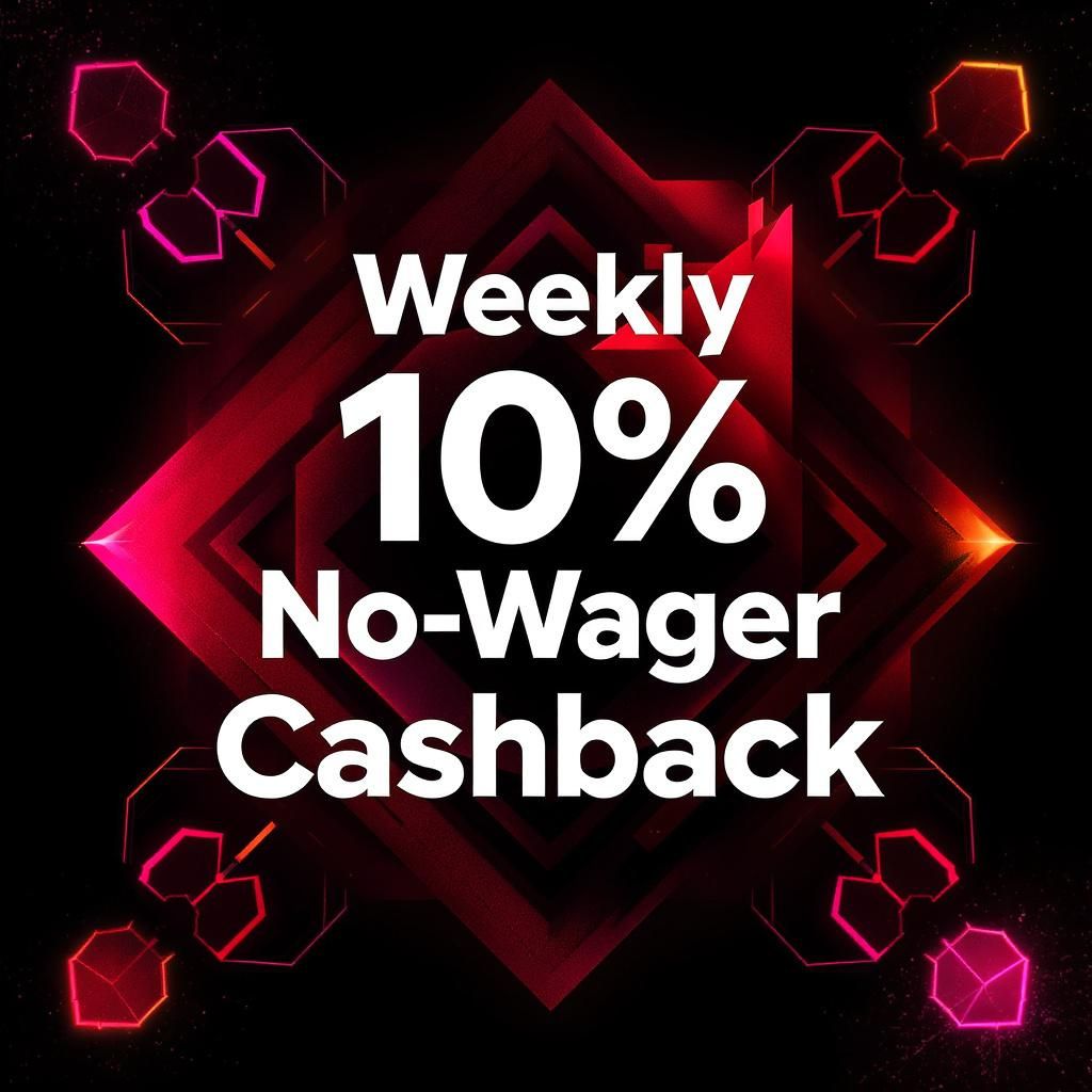 Weekly 10% No-Wager Cashback